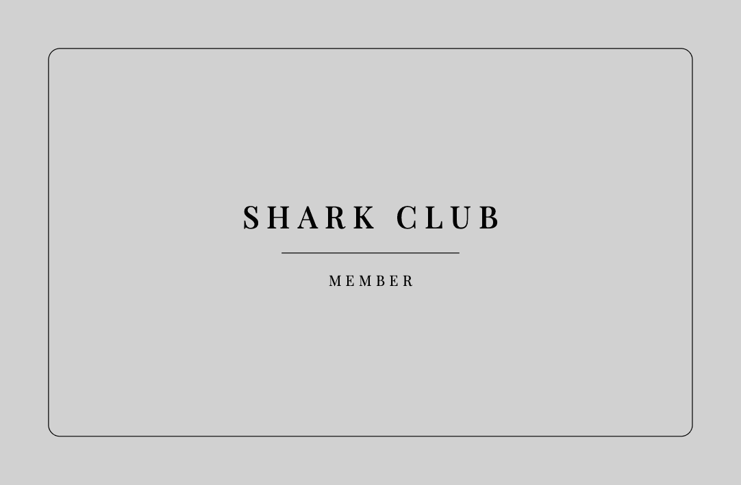 Shark Club membership card